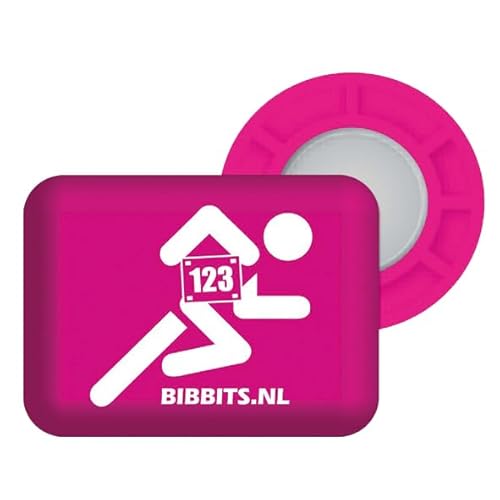 It's Running BibBits Magnetische Startnummernhalter Runner Pink It's Running BibBits Magnetische Startnummernhalter Runner Pink von It's Running