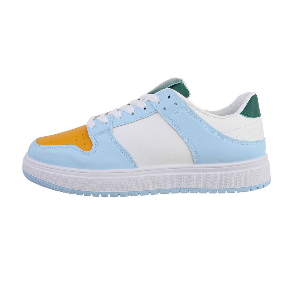 Coolwalk Herren Low-Top Freizeit Sneaker Flach Sneakers in Gelb Coolwalk Herren Low-Top Freizeit Sneaker Flach Sneakers in Gelb von Coolwalk