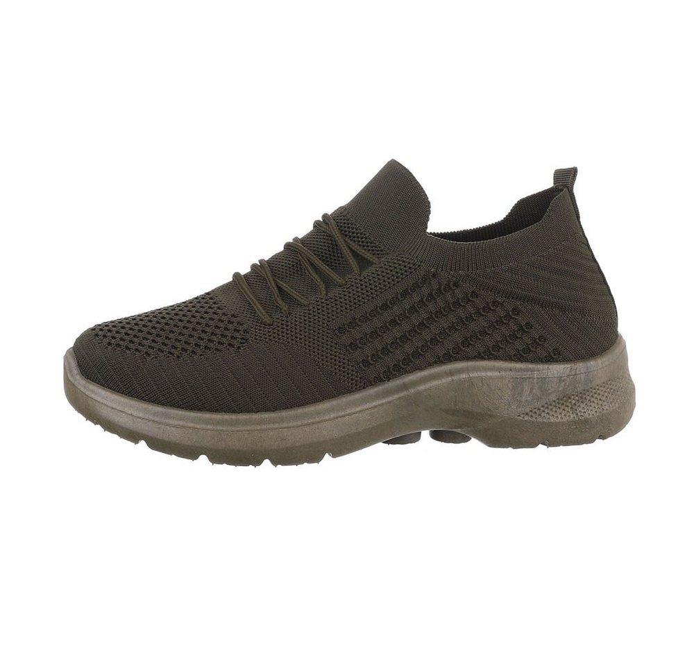 Coolwalk Herren Low-Top Freizeit Sneaker Flach Sneakers in Olive Coolwalk Herren Low-Top Freizeit Sneaker Flach Sneakers in Olive von Coolwalk