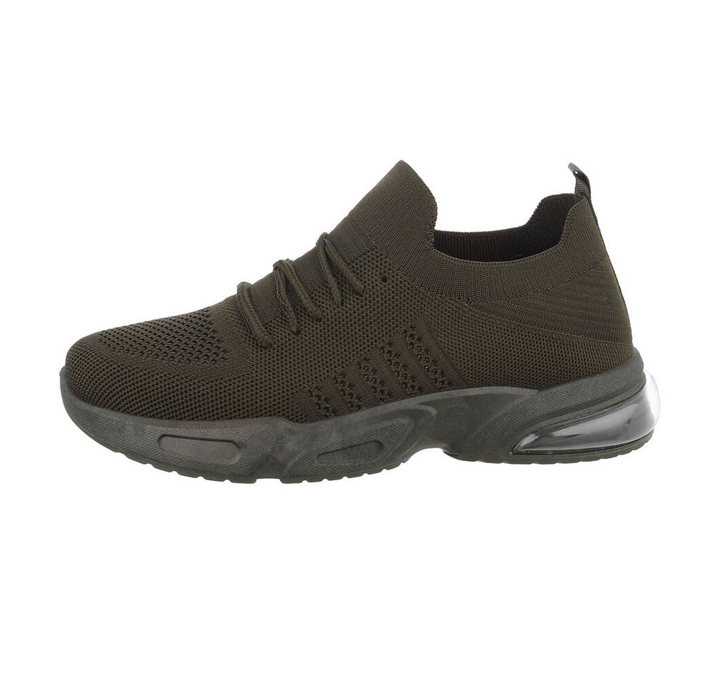 Coolwalk Herren Low-Top Freizeit Sneaker Flach Sneakers in Olive Coolwalk Herren Low-Top Freizeit Sneaker Flach Sneakers in Olive von Coolwalk