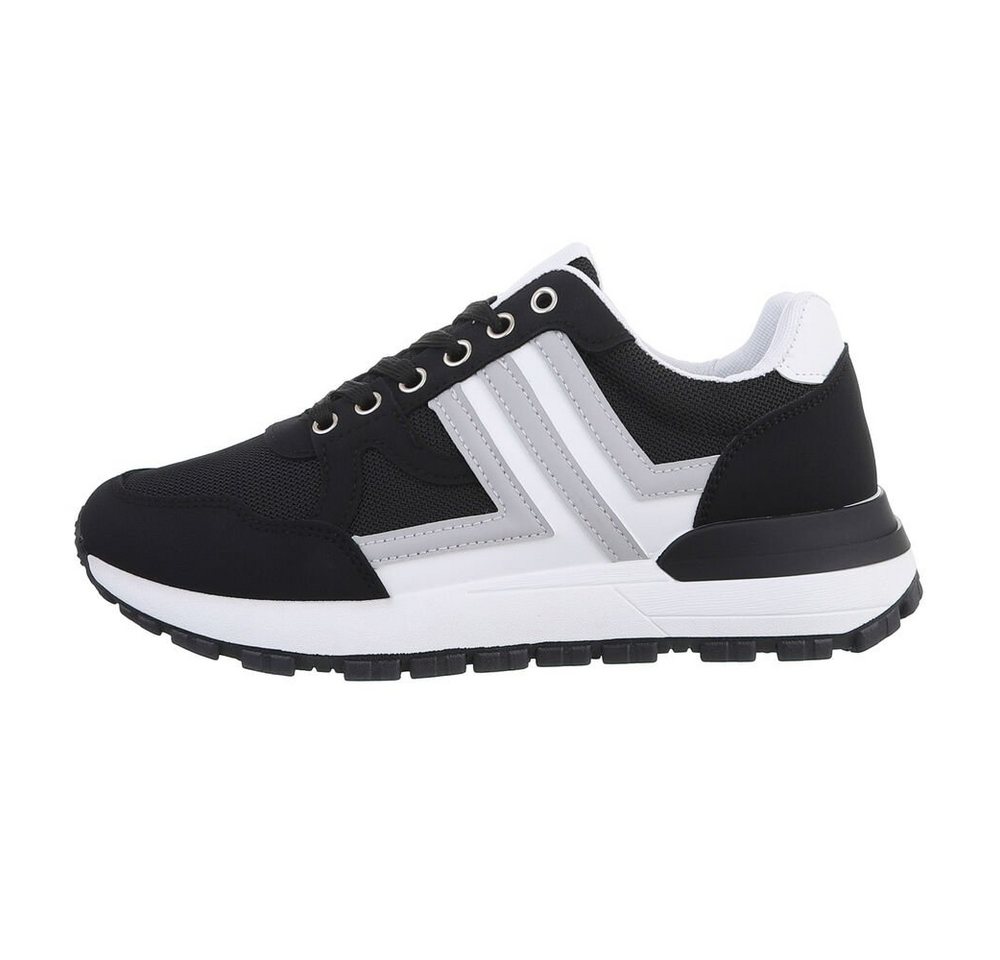 Coolwalk Herren Low-Top Freizeit Sneaker Flach Sneakers in Schwarz Coolwalk Herren Low-Top Freizeit Sneaker Flach Sneakers in Schwarz von Coolwalk