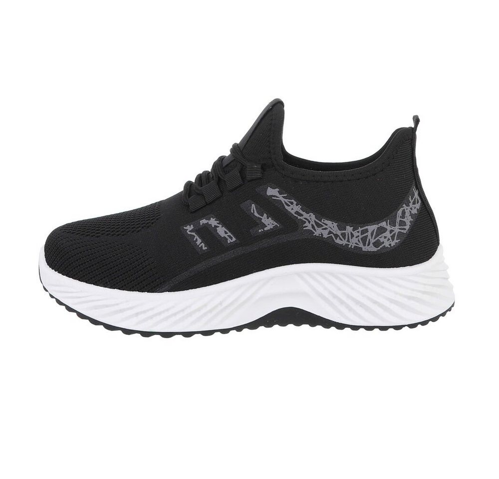 Coolwalk Herren Low-Top Freizeit Sneaker Flach Sneakers in Schwarz Coolwalk Herren Low-Top Freizeit Sneaker Flach Sneakers in Schwarz von Coolwalk