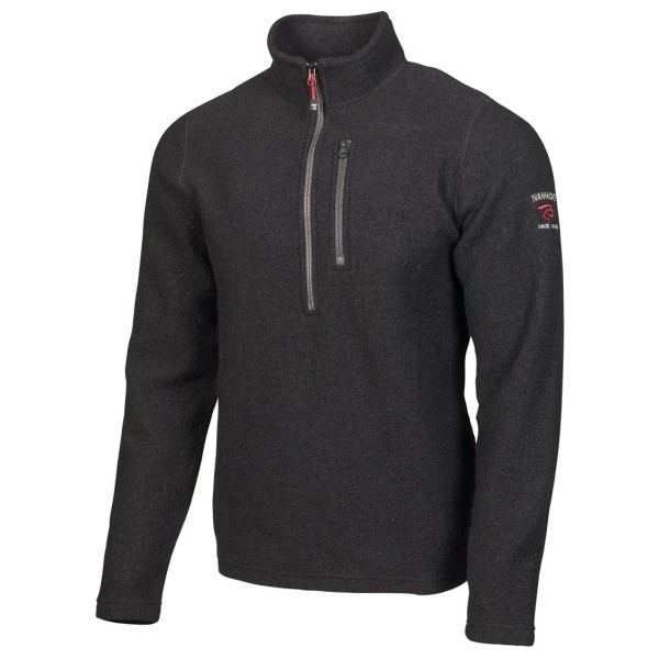 Ivanhoe of Sweden - Trille Half Zip - Wollpullover Gr S schwarz von Ivanhoe of Sweden