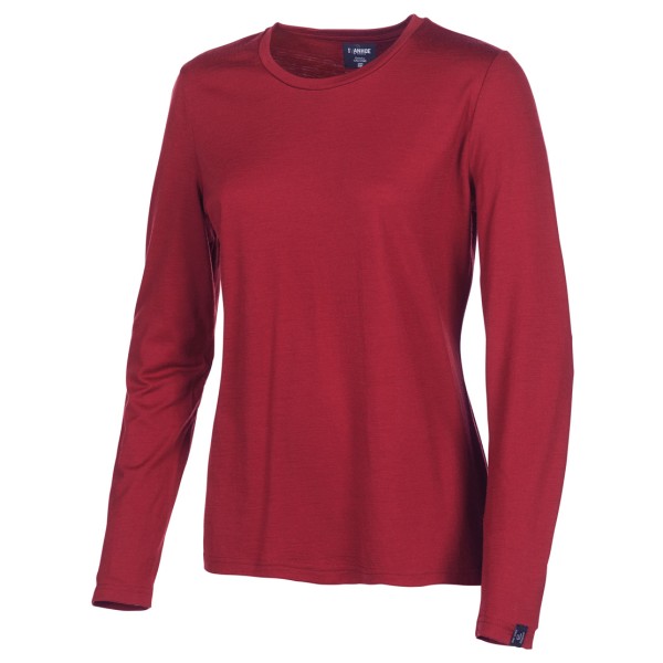 Ivanhoe of Sweden - Women's Underwool Merino L/S - Merinoshirt Gr 46 rot von Ivanhoe of Sweden