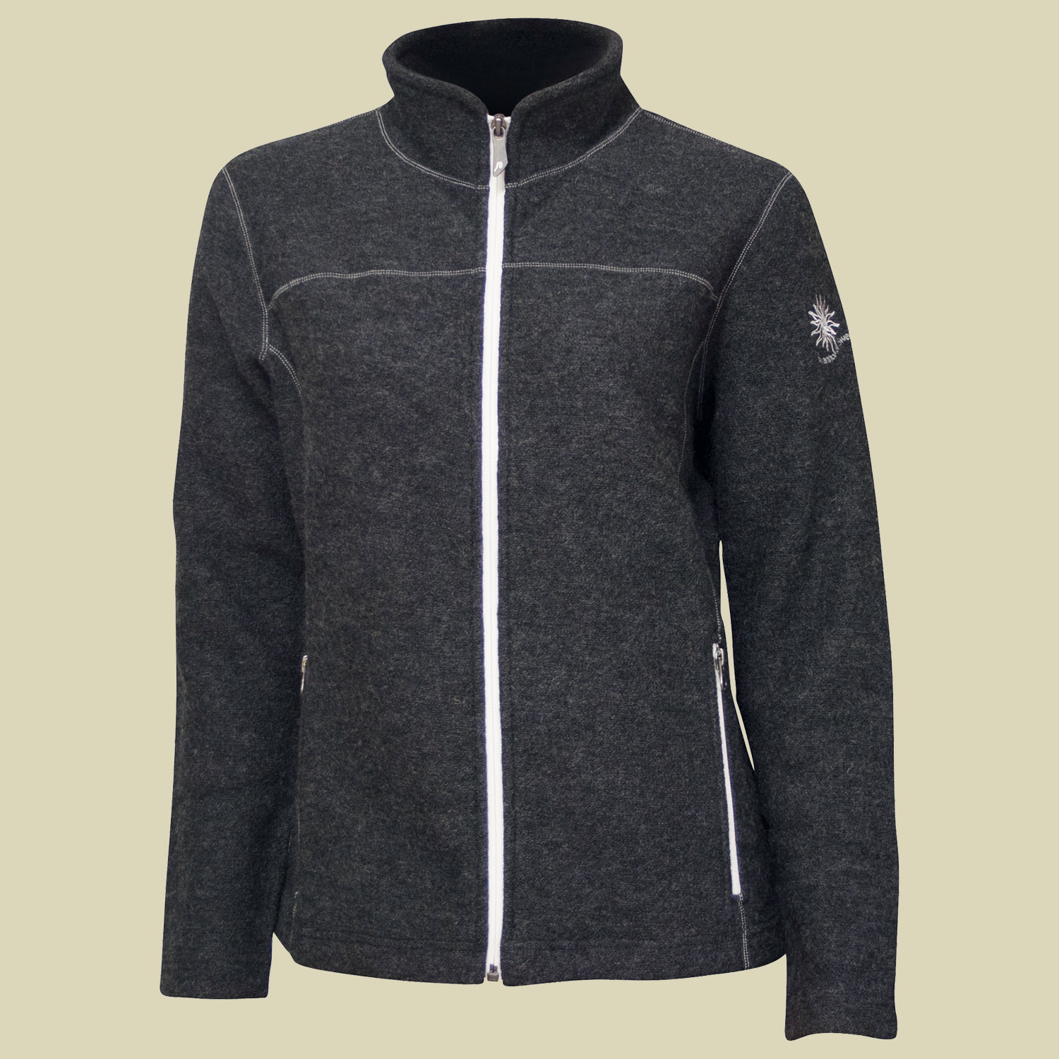 Beata Full Zip Women Größe 44 Farbe graphite marl von Ivanhoe