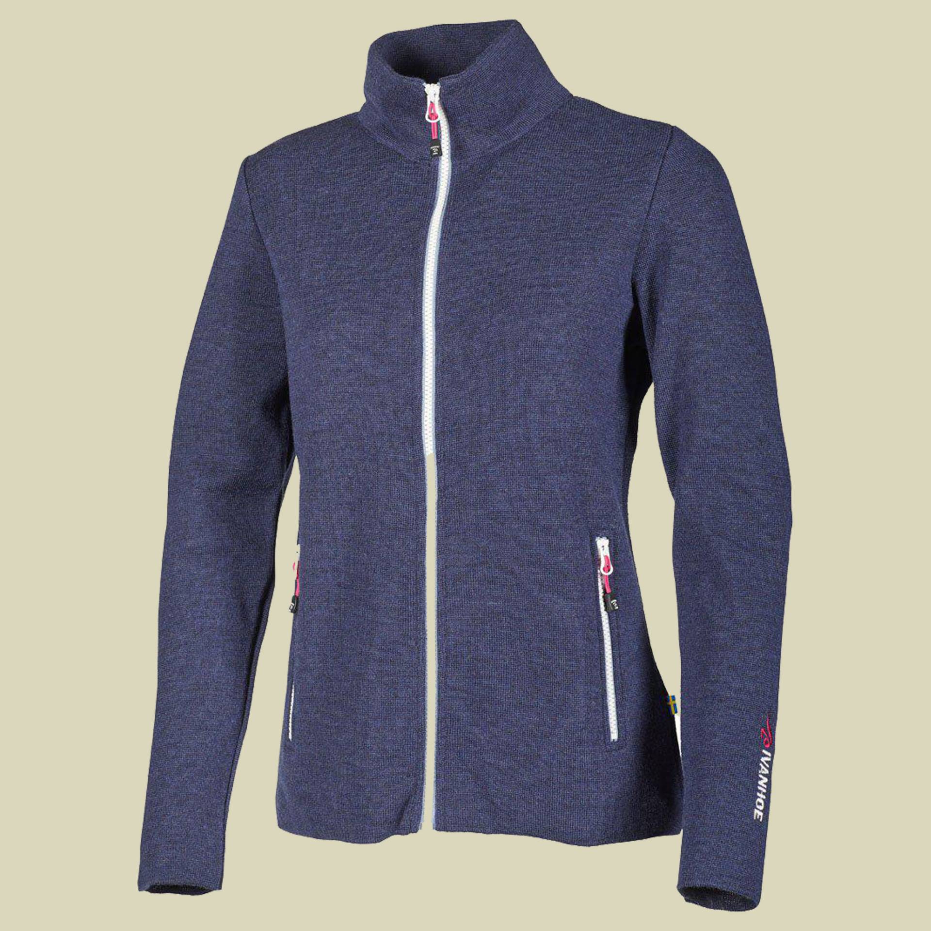 Hedda Full Zip Women Größe 42 Farbe steelblue von Ivanhoe