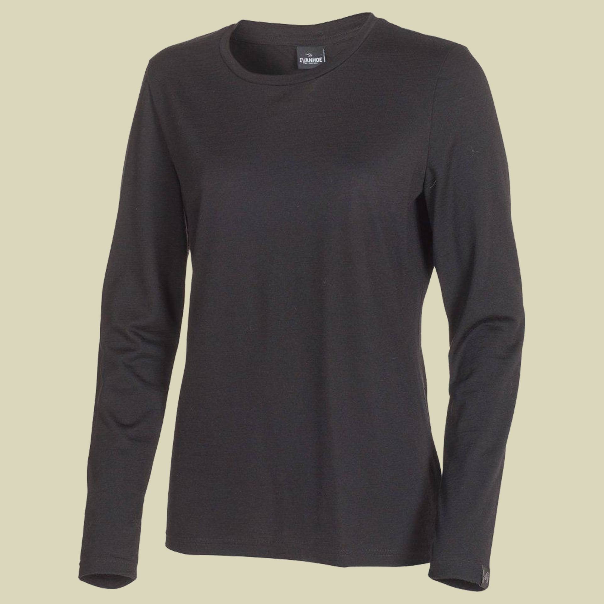 Underwool Merino Long Sleeve Women Größe 36 Farbe black von Ivanhoe