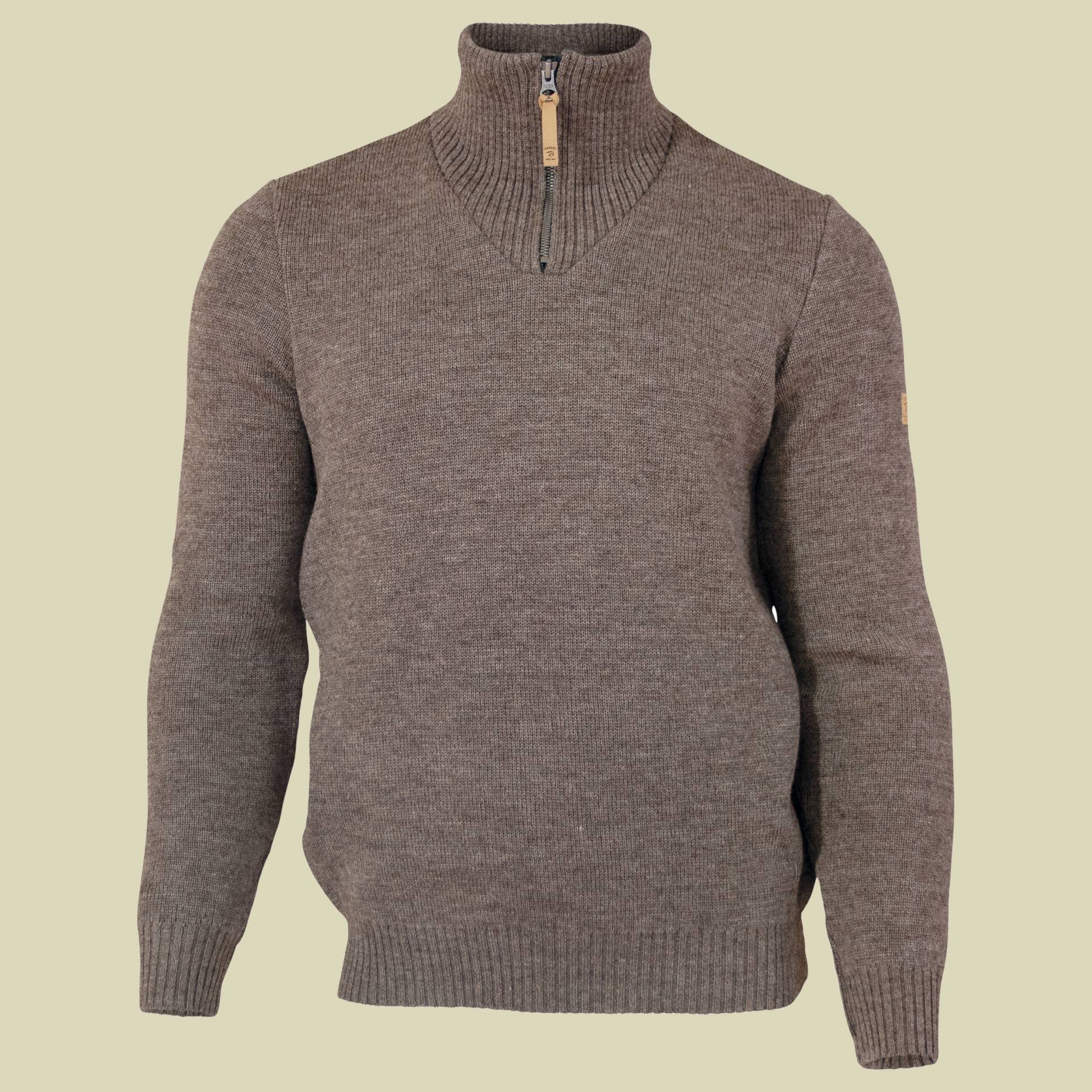 NLS Elm Half Zip Men nutmeg XXL - braun von Ivanhoe