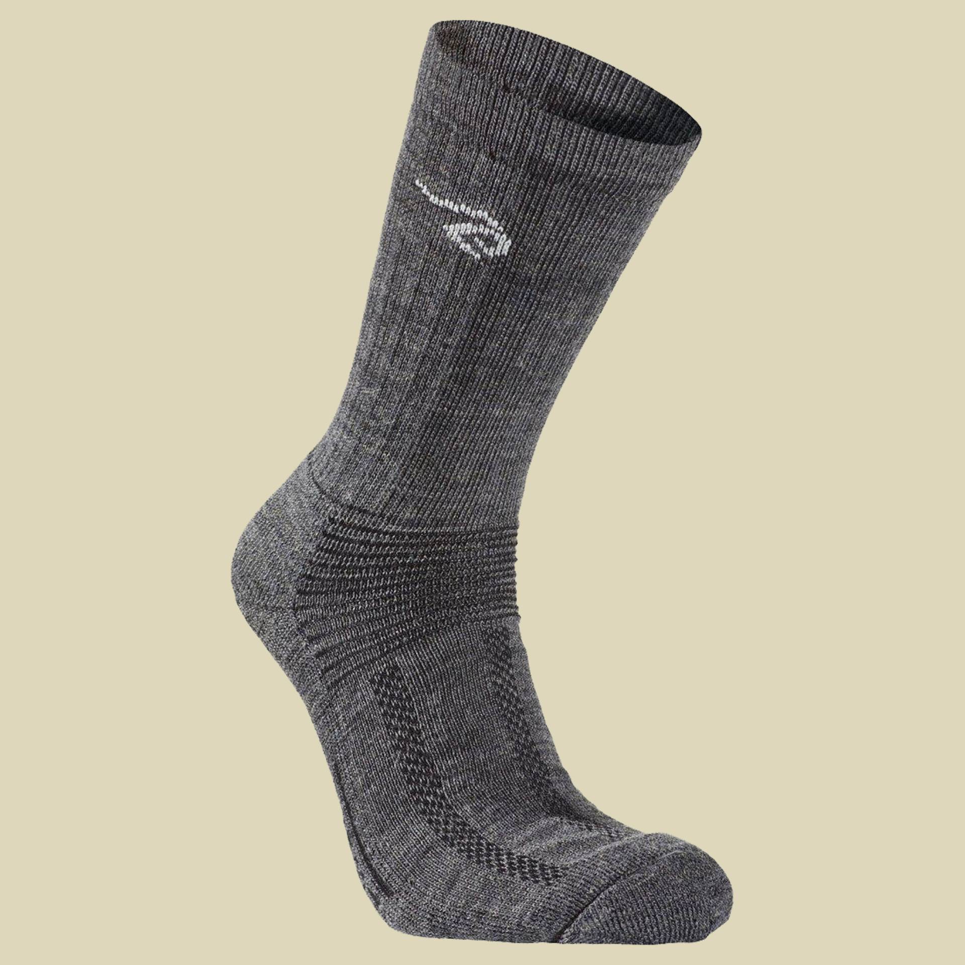 Wool Sock Trekk Größe 39-42 Farbe grey marl von Ivanhoe