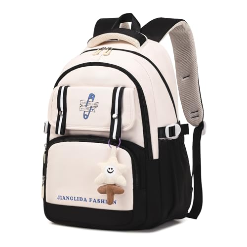 IvyH Kinderrucksack Mädchen- Stilvolle Schulrucksack für Mädchen und Teenager - Wasserdichtes Lässiger Daypack Groß, Perfekt als Schulranzen für 3-6. Klasse Mädchen, Schwarz IvyH Kinderrucksack Mädchen- Stilvolle Schulrucksack für Mädchen und Teenager - Wasserdichtes Lässiger Daypack Groß, Perfekt als Schulranzen für 3-6. Klasse Mädchen, Schwarz von IvyH