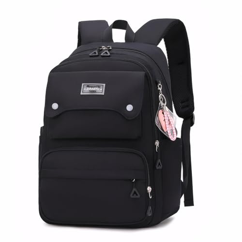 IvyH Schulrucksack für Teenager Mädchen Jungen Rucksack mit Großer Kapazität | Stilvolle Daypack Mädchen mit Vielen Taschen | Lässiger Schultasche Ideal für Schule & Freizeit, Lila IvyH Schulrucksack für Teenager Mädchen Jungen Rucksack mit Großer Kapazität | Stilvolle Daypack Mädchen mit Vielen Taschen | Lässiger Schultasche Ideal für Schule & Freizeit, Lila von IvyH