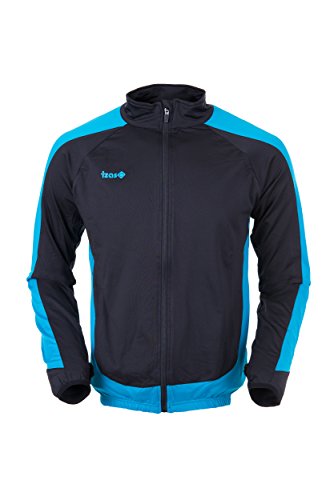 Izas Jacke Running Irazu schwarz/blau S von IZAS