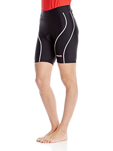 IZAS Damen Veleta Kurze Radhose, schwarz, L von IZAS