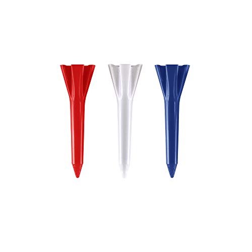 Izzo Golftees, Kunststoff, Rot/Weiß/Blau, Plastic 1.5" Golf Tees, Red/White/Blue Mix, Red/White/Blue Mix_red/White/Blue_1.5" Izzo Golftees, Kunststoff, Rot/Weiß/Blau, Plastic 1.5" Golf Tees, Red/White/Blue Mix, Red/White/Blue Mix_red/White/Blue_1.5" von Izzo