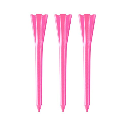 Izzo Plastic Golf Tees, Neon Pink Izzo Plastic Golf Tees, Neon Pink von Izzo