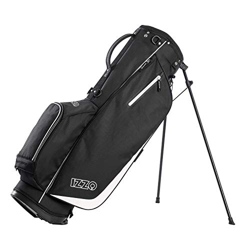 Izzo Uni – Erwachsene Ultra-Lite Golf Stand Bag-Black Golftasche, Schwarz, 3.2 pounds Izzo Uni – Erwachsene Ultra-Lite Golf Stand Bag-Black Golftasche, Schwarz, 3.2 pounds von Izzo