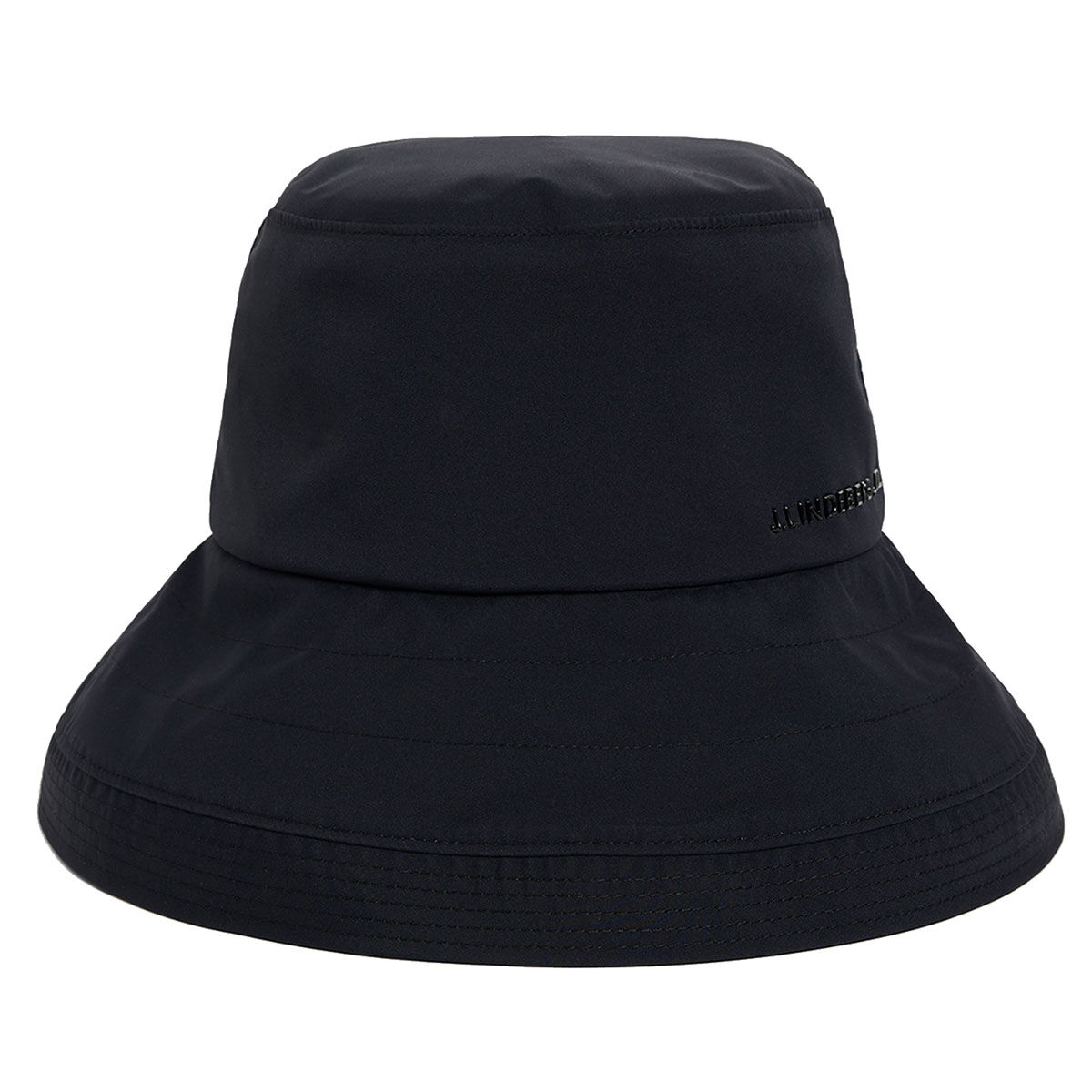 J.Lindeberg Men's Sandy Rain Waterproof Bucket Hat, Mens, Black, One size | American Golf von J Lindeberg