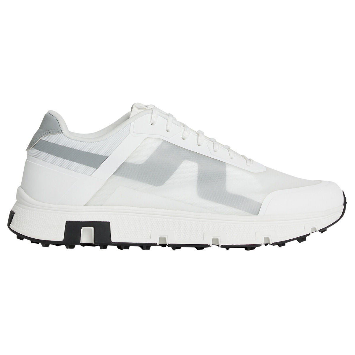 J.Lindeberg Men's Vent 500 Spikeless Waterproof Golf Trainers, Mens, White, 7.5 | American Golf von J Lindeberg