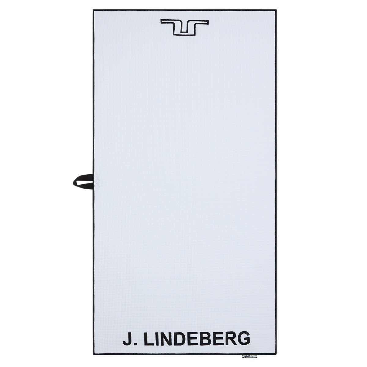 J.Lindeberg Structured Terry Golf Towel, Mens, White | American Golf von J Lindeberg