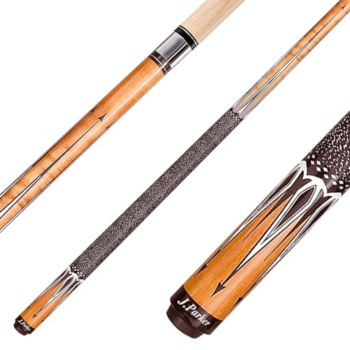 Original J.Parker Billardqueue JP-5 – hochwertige Profiqualität, Griffband Irisches Leinen, Edelstahl-Joint, 147 cm, 13 mm Klebeleder Original J.Parker Billardqueue JP-5 – hochwertige Profiqualität, Griffband Irisches Leinen, Edelstahl-Joint, 147 cm, 13 mm Klebeleder von J. Parker