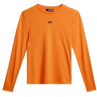 J.Lindeberg Ada Langarm T-Shirt orange von J.LINDEBERG