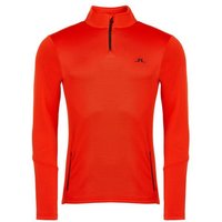 J.Lindeberg Aerial Quarter Zip Stretch Midlayer rot J.Lindeberg Aerial Quarter Zip Stretch Midlayer rot von J.LINDEBERG