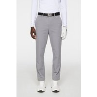 J.Lindeberg Axil Fleece Twill Pant Thermo Hose dunkelgrau von J.LINDEBERG