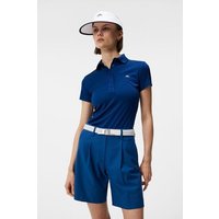 J.Lindeberg Cassie Halbarm Polo blau von J.LINDEBERG