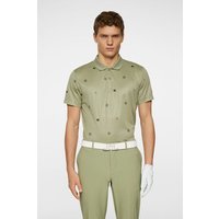 J.Lindeberg Club House Motif Halbarm Polo oliv J.Lindeberg Club House Motif Halbarm Polo oliv von J.LINDEBERG