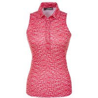 J.Lindeberg Dena Print ohne Arm Polo pink J.Lindeberg Dena Print ohne Arm Polo pink von J.LINDEBERG