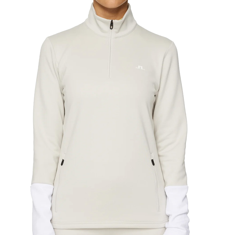 'J.Lindeberg Golf Aerial 1/4 Zip Damen Pullover hellbeige' 'J.Lindeberg Golf Aerial 1/4 Zip Damen Pullover hellbeige' von J.LINDEBERG