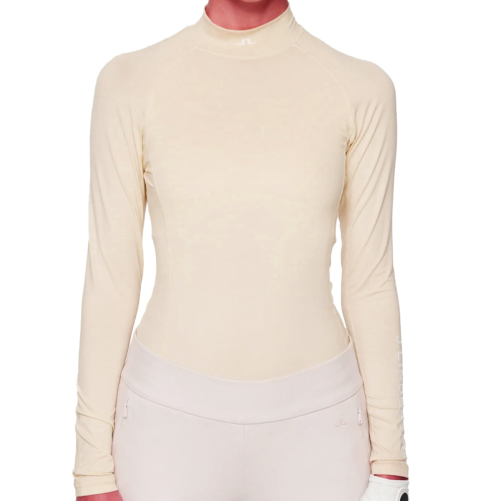 'J.Lindeberg Golf Asa Soft Compression Damen Mock beige' 'J.Lindeberg Golf Asa Soft Compression Damen Mock beige' von J.LINDEBERG