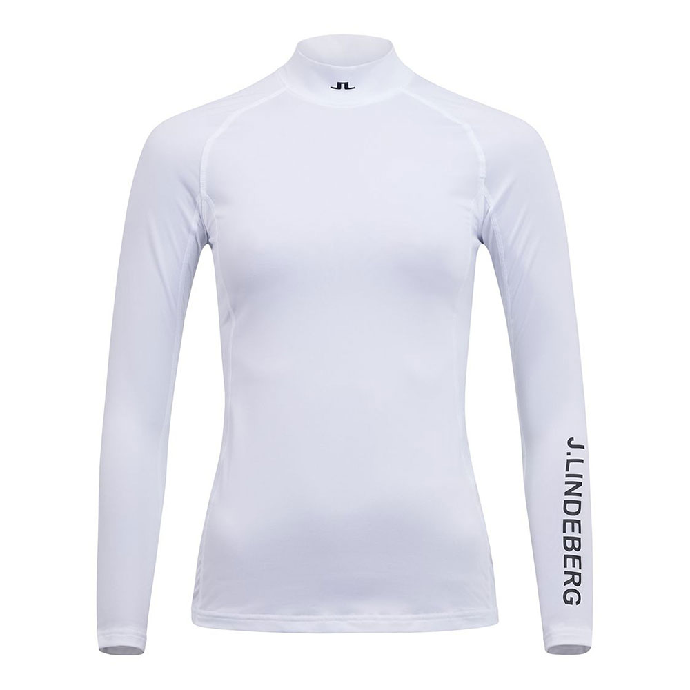 'J.Lindeberg Golf Asa Soft Compression Damen Mock weiss' von J.LINDEBERG