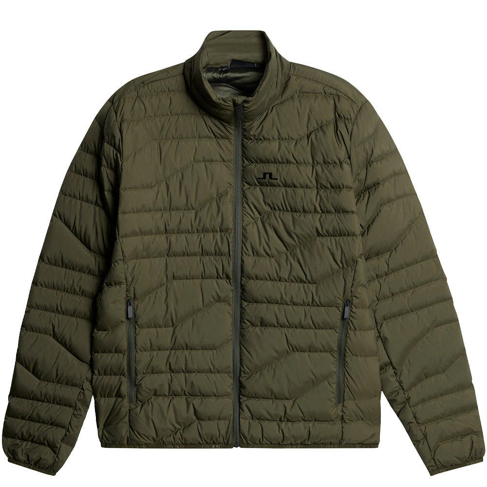 'J.Lindeberg Golf Cliff Light Daunen Jacke Herren oliv' von J.LINDEBERG