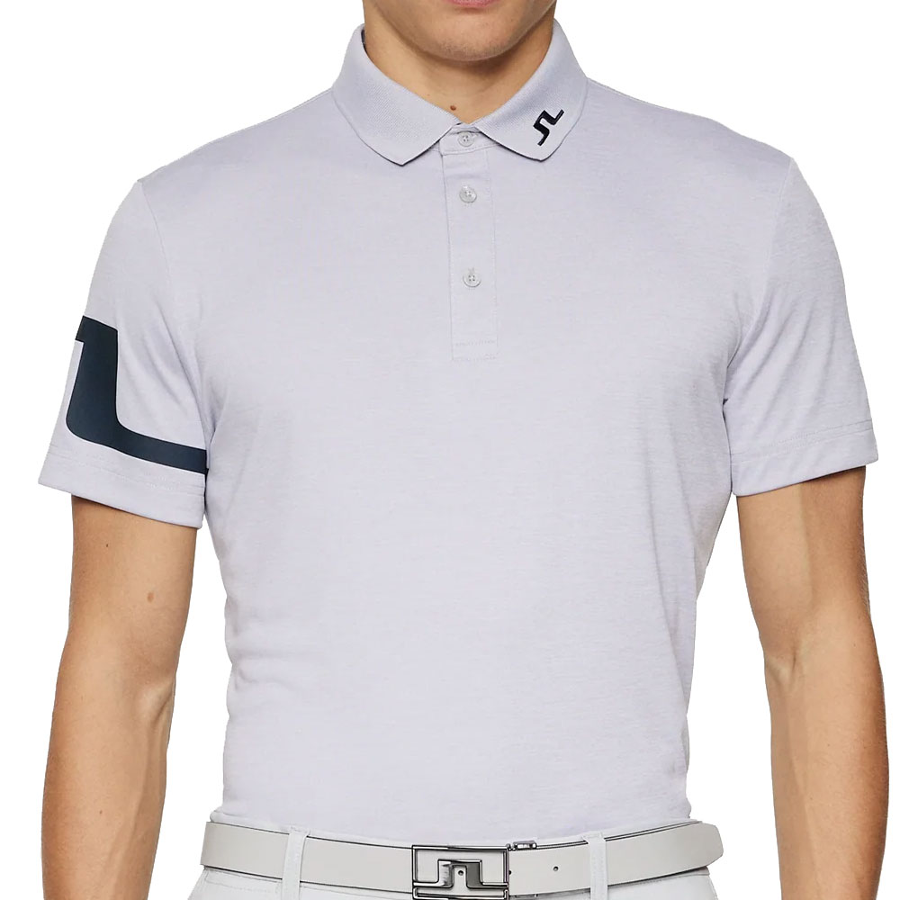 'J.Lindeberg Golf Heath Herren Polo grau/navy' 'J.Lindeberg Golf Heath Herren Polo grau/navy' von J.LINDEBERG
