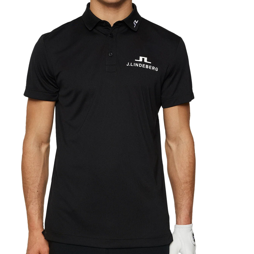 'J.Lindeberg Golf KV Tour Herren Polo schwarz' 'J.Lindeberg Golf KV Tour Herren Polo schwarz' von J.LINDEBERG