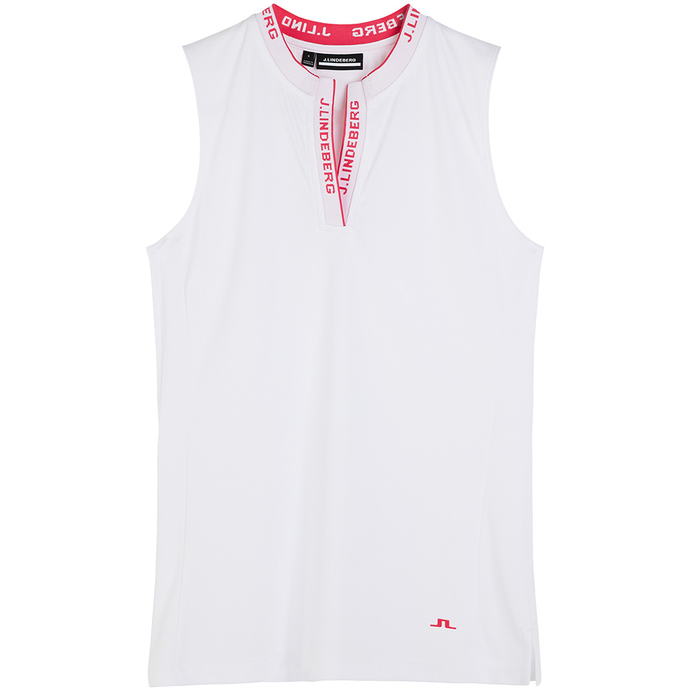 'J.Lindeberg Golf Leya Polo ärmellos Damen weiss' 'J.Lindeberg Golf Leya Polo ärmellos Damen weiss' von J.LINDEBERG