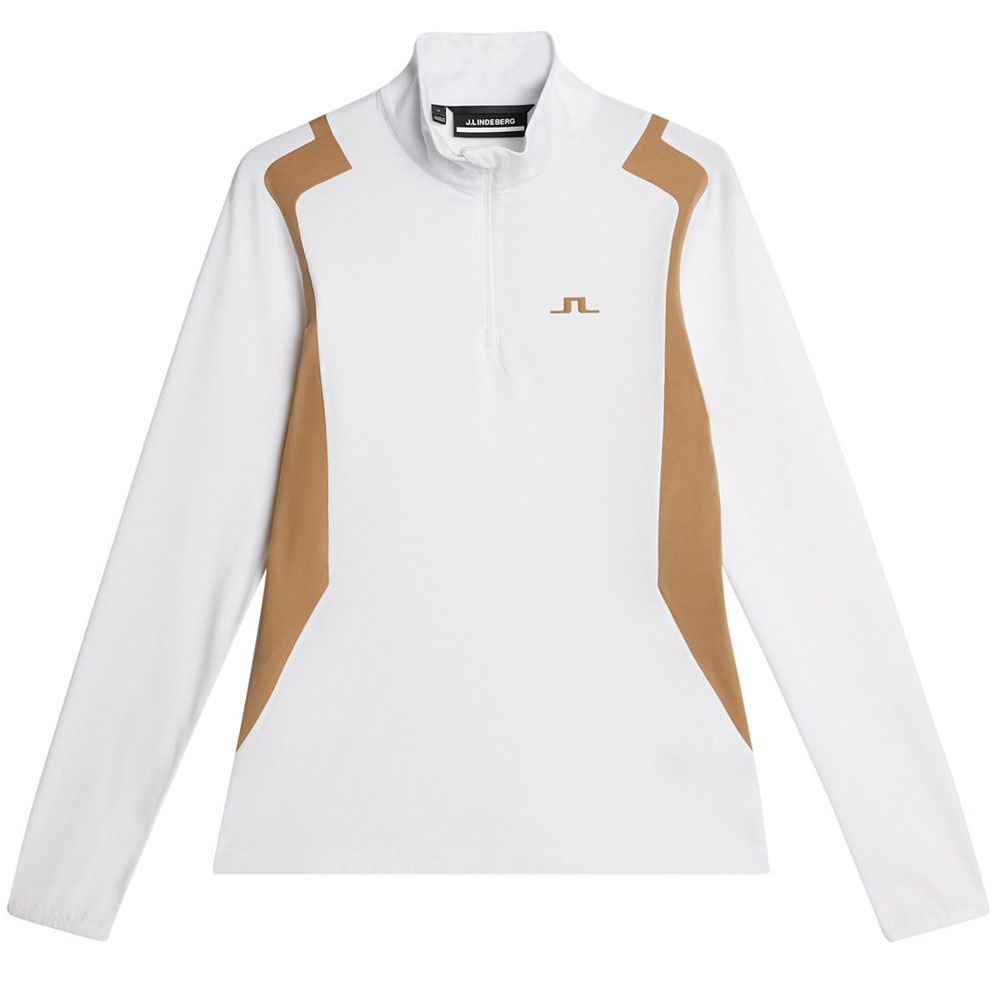 'J.Lindeberg Golf Mae Damen Jacke weiss/beige' 'J.Lindeberg Golf Mae Damen Jacke weiss/beige' von J.LINDEBERG