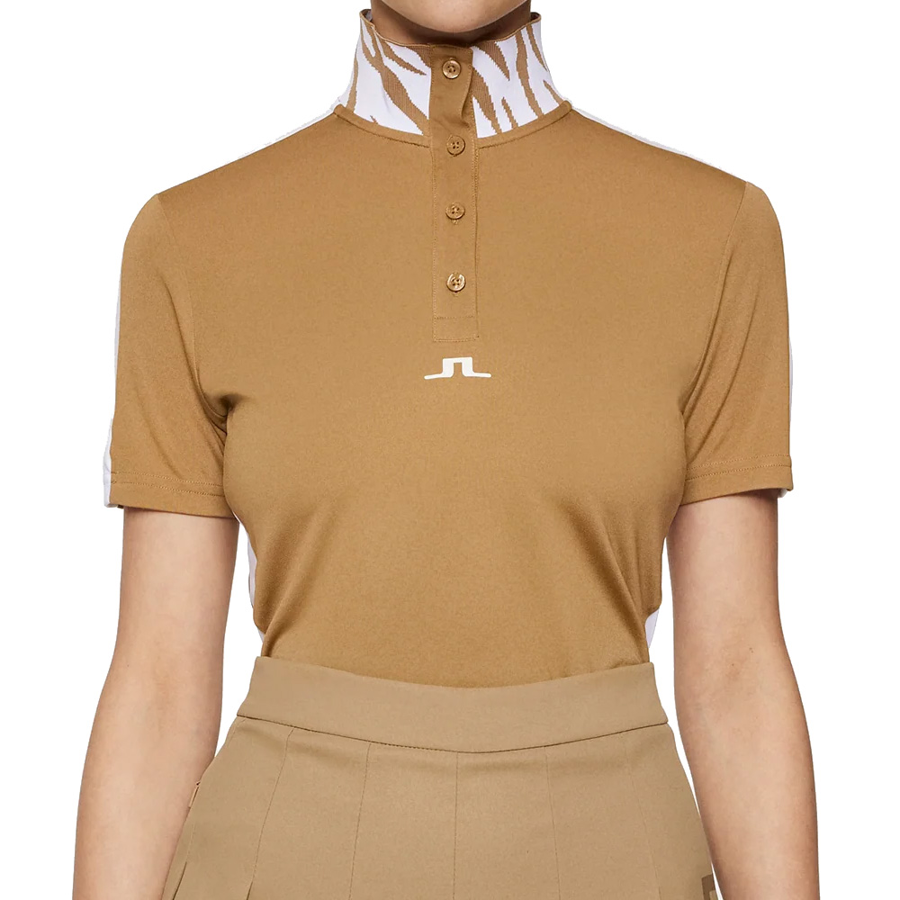 'J.Lindeberg Golf Pip Polo Damen beige' 'J.Lindeberg Golf Pip Polo Damen beige' von J.LINDEBERG