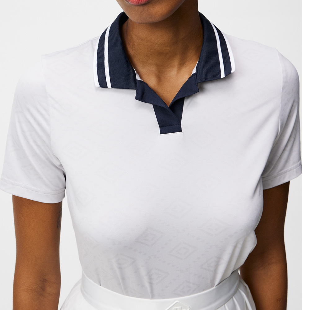 'J.Lindeberg Golf Sammy Damen Polo hellgrau' 'J.Lindeberg Golf Sammy Damen Polo hellgrau' von J.LINDEBERG