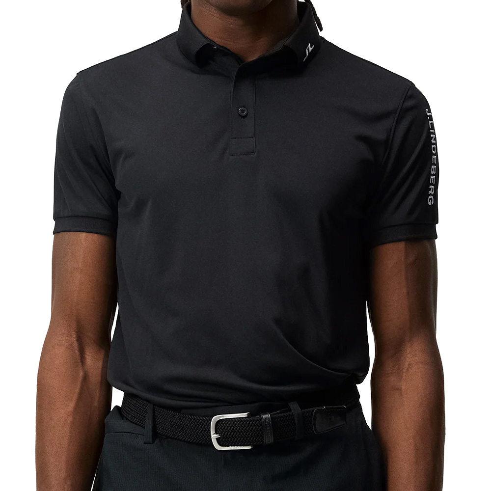 'J.Lindeberg Golf Tour Tech Herren Polo regular schwarz' 'J.Lindeberg Golf Tour Tech Herren Polo regular schwarz' von J.LINDEBERG