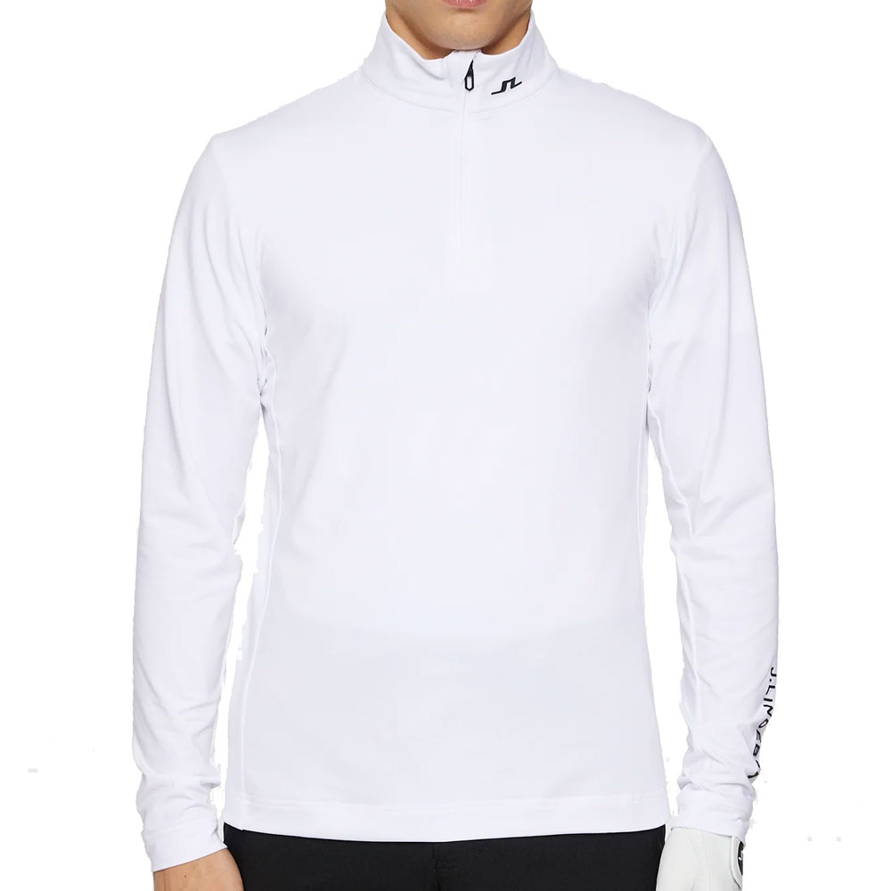 'J.Lindeberg Golf Tour Tech Mid Layer Herren weiss' von J.LINDEBERG