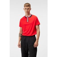 J.Lindeberg Hals Regular Fit Halbarm Polo rot J.Lindeberg Hals Regular Fit Halbarm Polo rot von J.LINDEBERG