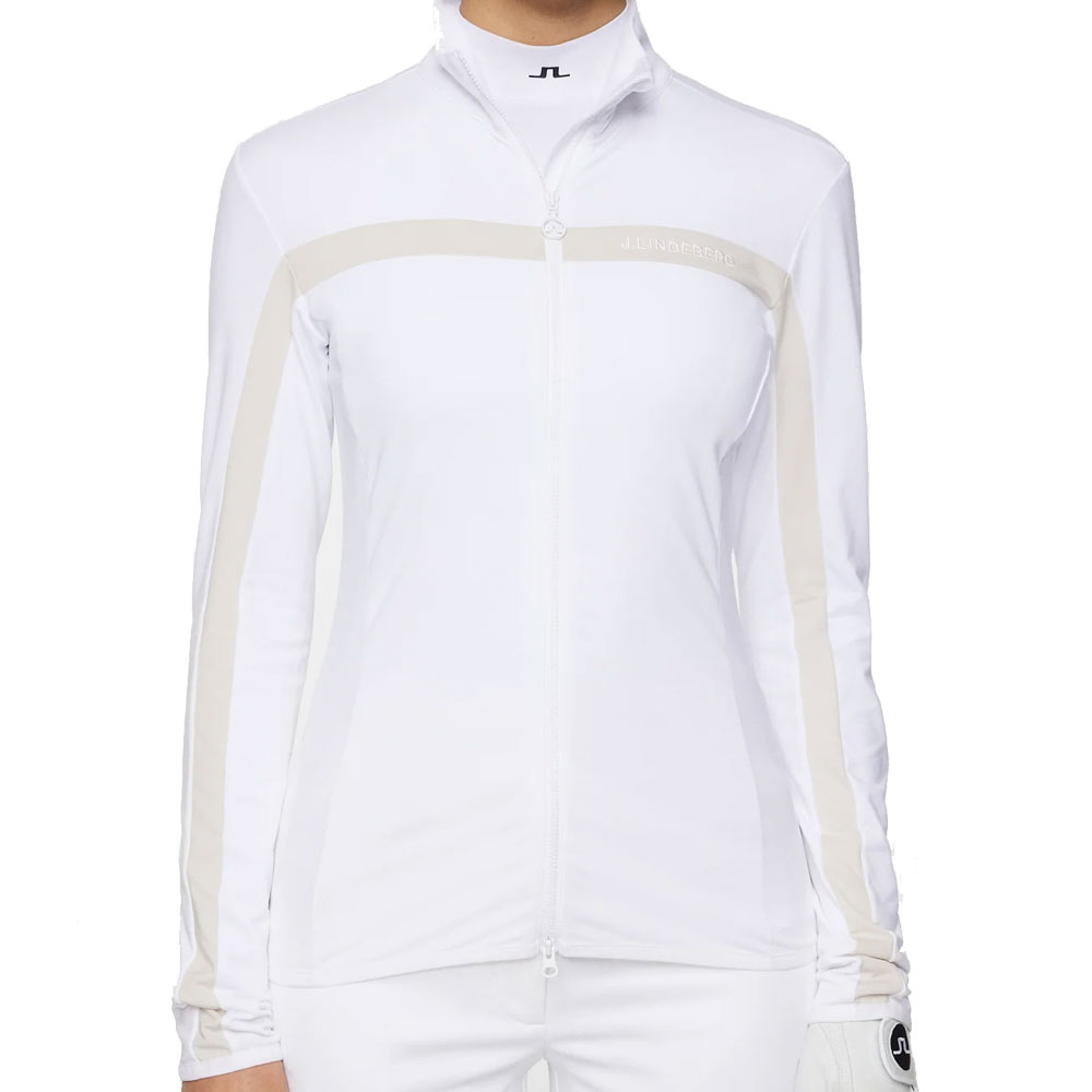 'J.Lindeberg Janice Mid Layer Damen Jacke weiss/beige' 'J.Lindeberg Janice Mid Layer Damen Jacke weiss/beige' von J.LINDEBERG