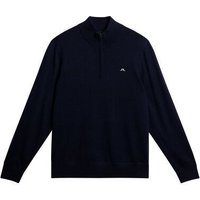 J.Lindeberg Jeffrey Windbreaker Sweater Windstopp Strick navy von J.LINDEBERG