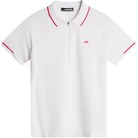 J.Lindeberg Lee Halbarm Polo weiß J.Lindeberg Lee Halbarm Polo weiß von J.LINDEBERG