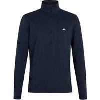 J.Lindeberg Luke Half Zip Stretch Midlayer navy von J.LINDEBERG