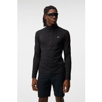 J.Lindeberg Luke Half Zip Stretch Midlayer schwarz von J.LINDEBERG