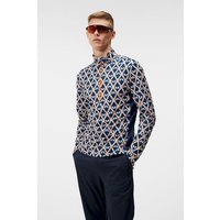 J.Lindeberg Luke Print Half Zip Stretch Midlayer blau J.Lindeberg Luke Print Half Zip Stretch Midlayer blau von J.LINDEBERG