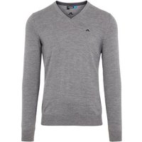 J.Lindeberg Lymann Pullover grau melange von J.LINDEBERG